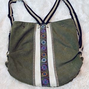 Canvas backpack